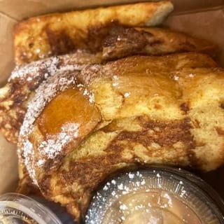 Caramel Banana French Toast