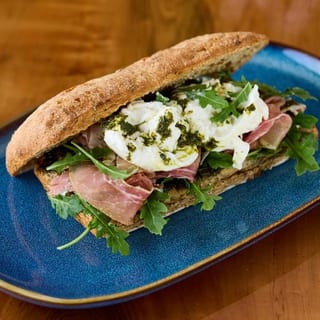 Burrata Prosciutto Sandwich